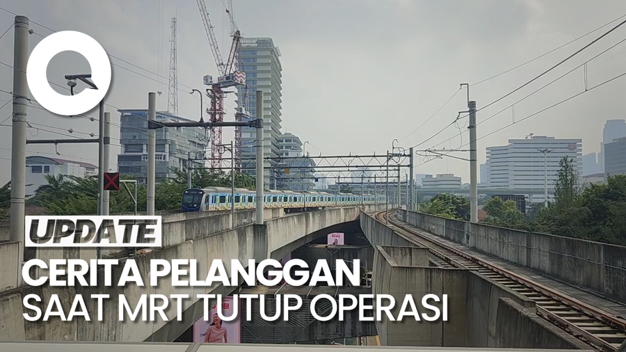 Warga Cerita Sulit Cari Transportasi-Keluarkan Biaya Lebih saat MRT Tutup