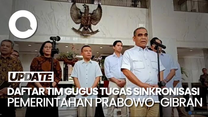 Dasco Jadi Ketua Gugus Tugas Sinkronisasi Pemerintahan Prabowo-Gibran