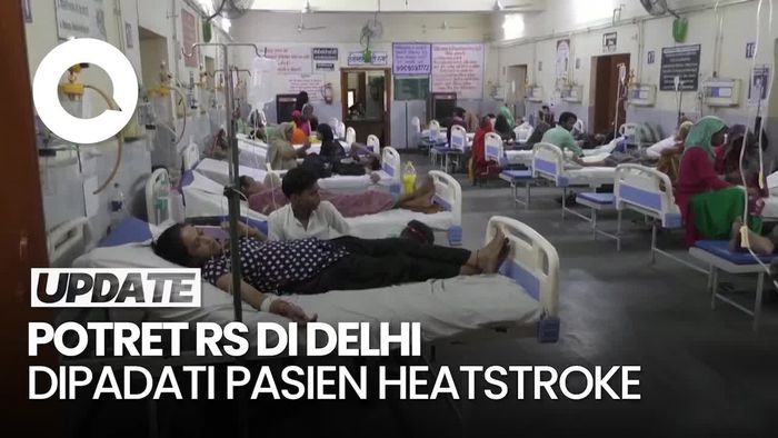 RS di Delhi Alami Lonjakan Pasien Imbas Cuaca Panas Ekstrem