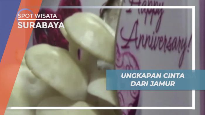 Menyulap Jamur Menjadi Kreasi Bunga Cantik, Surabaya  