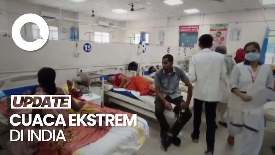 Cuaca Panas Ekstrem di India, 15 Orang Tewas Gegara Heatstroke
