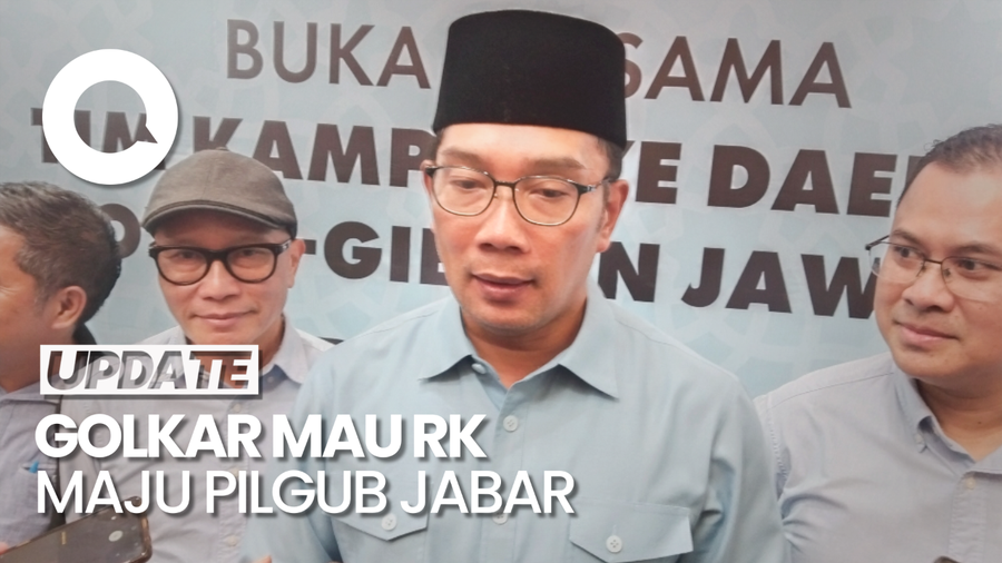 Golkar Masih Mantap Dukung Ridwan Kamil Maju Pilgub Jabar