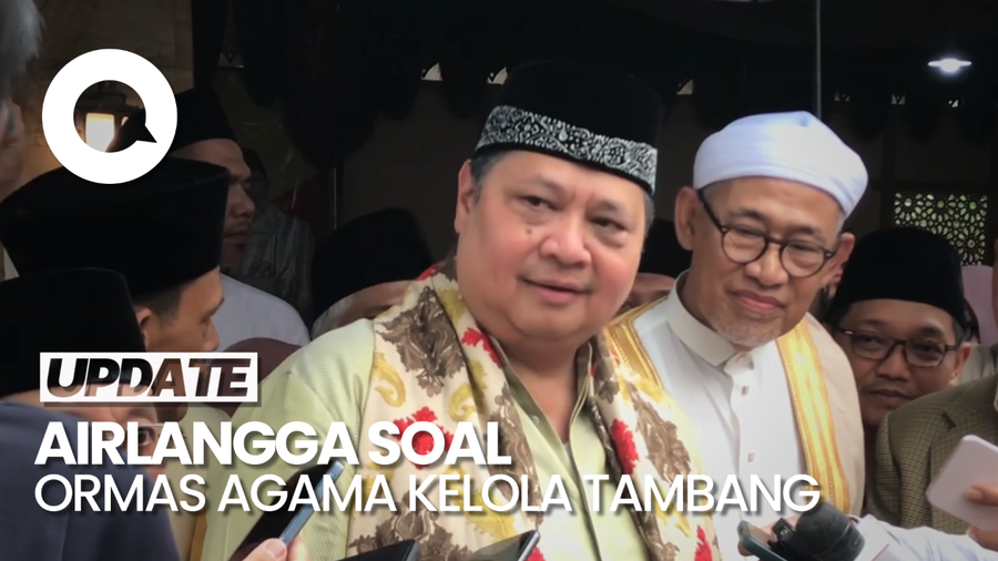 Jokowi Izinkan Ormas Keagamaan Kelola Tambang, Airlangga: Itu Privilege