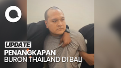 Momen Buron Nomor 1 Thailand Gelagapan saat Ditangkap di Bali