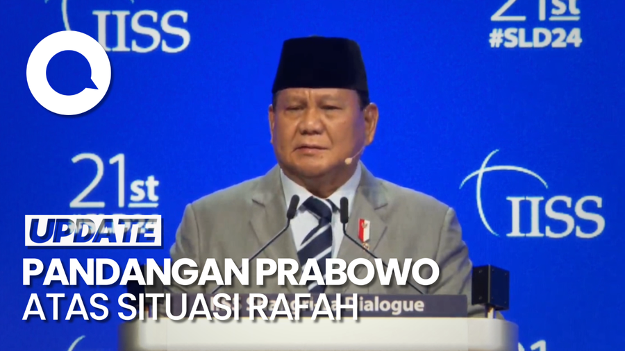 Prabowo Bicara Situasi Rafah di Shangri-La Dialogue Singapura