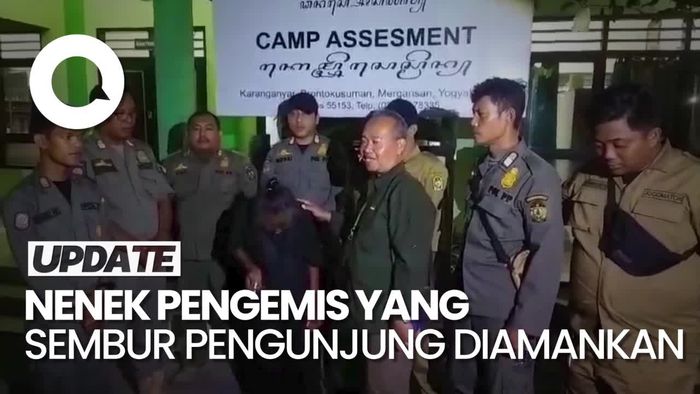 Nenek Pengemis yang Sembur Pengunjung di Malioboro Diamankan