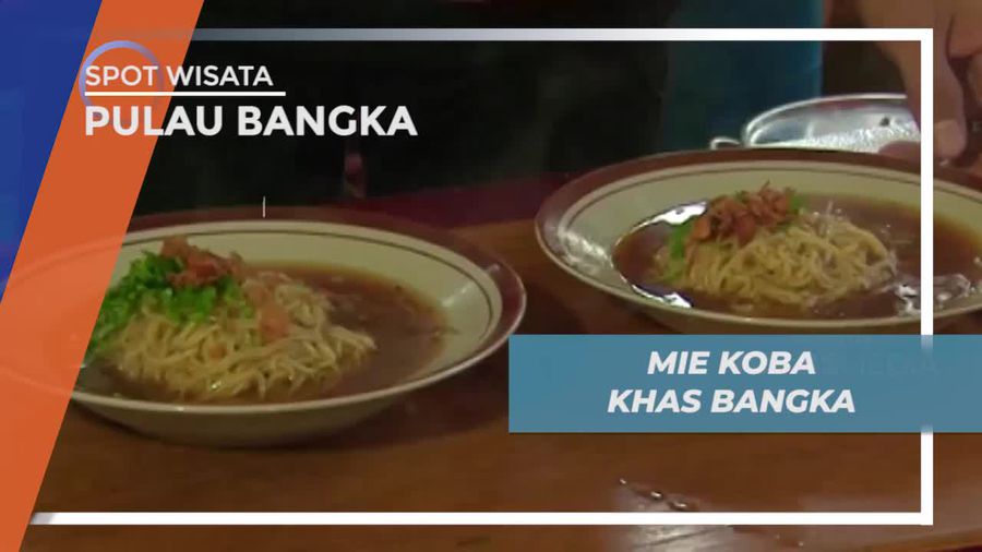 Santap Lezat Mie Koba Khas Bangka Dengan Ikan Tenggiri dan Udang