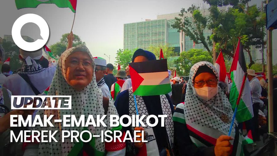 Dukung Palestina, Emak-emak Ganti Produk Harian dari Merek Boikot