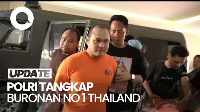 Penampakan Buronan Nomor 1 Thailand Chaowalit Berbaju Tahanan 