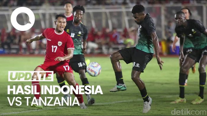 Sengit! Timnas Indonesia Ditahan Imbang Tanzania 0-0