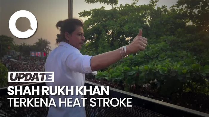 Alami Heat Stroke, Shah Rukh Khan Dilarikan ke RS 