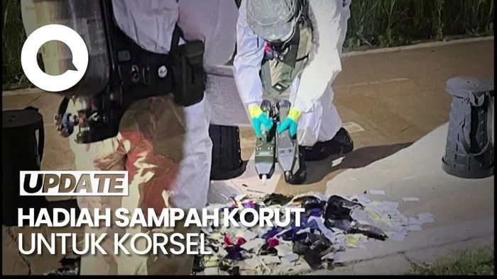 Korut Kirim Lagi Balon Isi Sampah ke Korsel, Begini Penampakannya