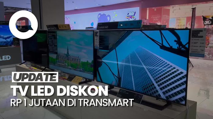Yuk Mampir ke Transmart! TV LED Diskon hingga Rp 1 Jutaan