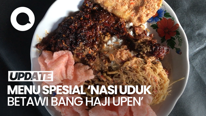 Aneka Menu Spesial Nasi Uduk Betawi Bang Haji Upen di Jelambar