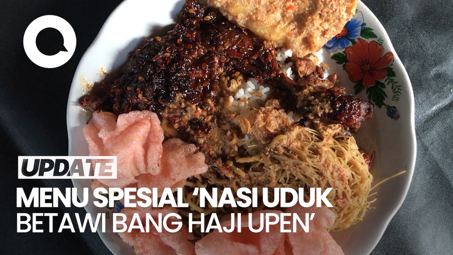 Aneka Menu Spesial Nasi Uduk Betawi Bang Haji Upen di Jelambar