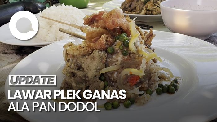 Mencicipi Lawar Plek Khas Ketewel Bali Milik Dokter Perut Pan Dodol