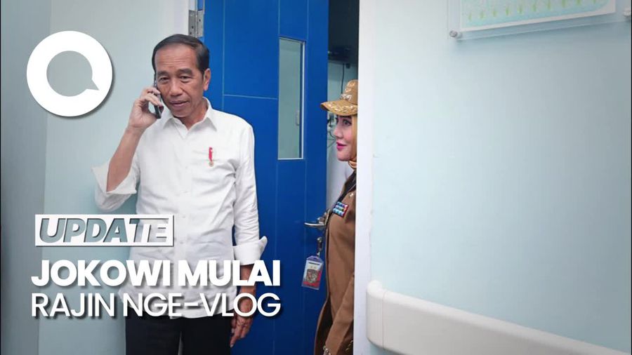 Jokowi Rajin Nge-vlog, Bos PPI: Ingin Tunjukkan Eksistensi Sebagai Presiden