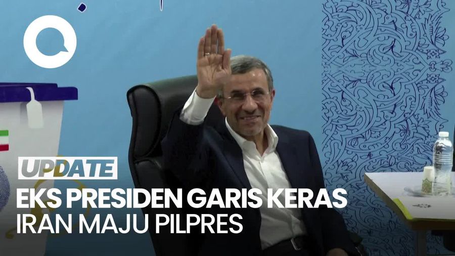 Eks Presiden Garis Keras Iran Mahmoud Ahmadinejad Resmi Maju Pilpres
