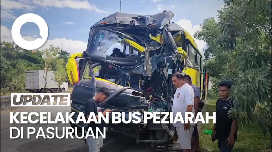 Tabrakan Bus Rombongan Peziarah di Tol Pandaan-Malang, Kernet Tewas