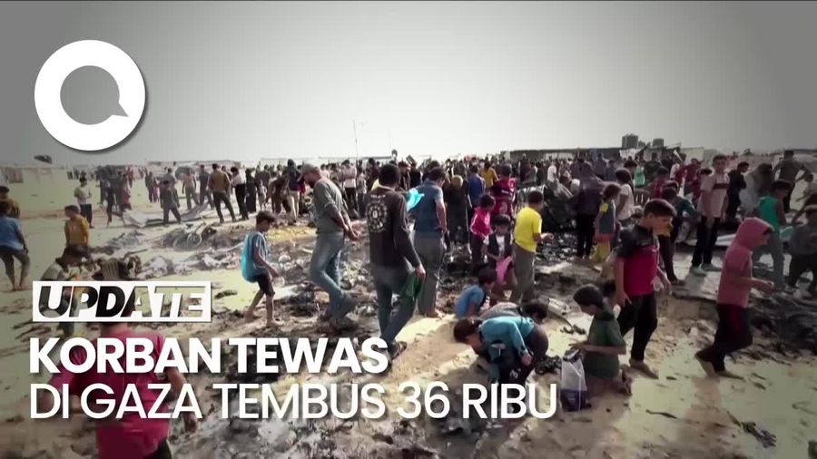 Korban Tewas di Gaza Akibat Israel Capai 36.379 Orang