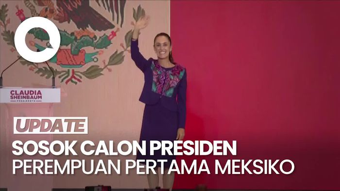 Raih 58% Suara, Ini Calon Presiden Perempuan Pertama Meksiko