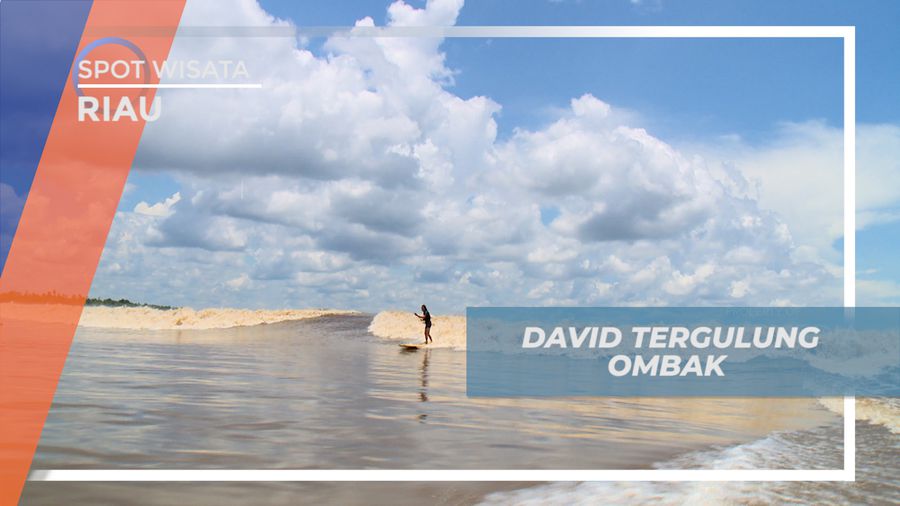 Sensasi Dikejar Ombak Bono Bermain Surfing yang Memacu Adrenalin, Riau