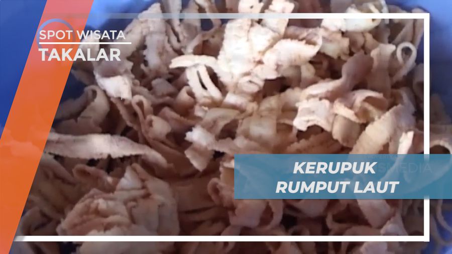 Meraup Untung dari Kerupuk Gurih Berbahan Rumput Laut, Takalar