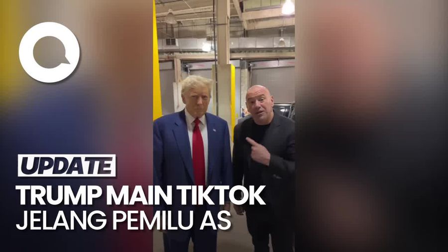 Dulu Sempat Pengin Dibungkam, Kini Trump Malah Main TikTok