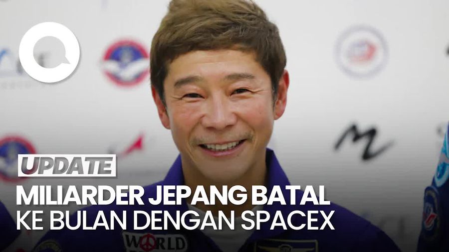 Alasan Miliarder Jepang Batal ke Bulan Pakai Roket Milik SpaceX