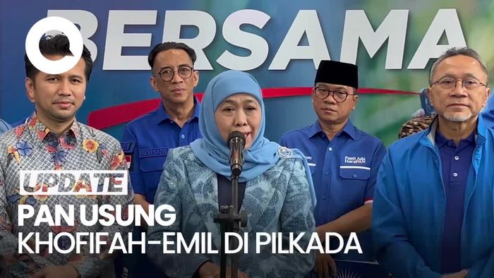 PAN Resmi Usung Khofifah dan Emil Dardak di Pilkada Jatim