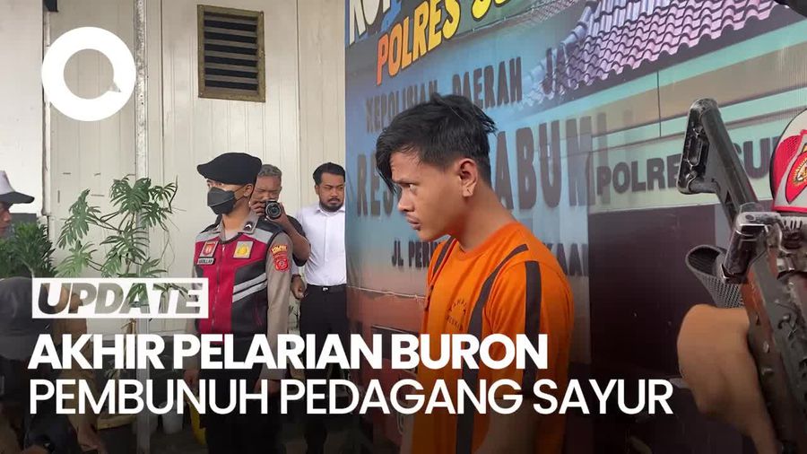 Anggota GBR Sukabumi yang Bacok Mati Pedagang Sayur Akhirnya Ditangkap!