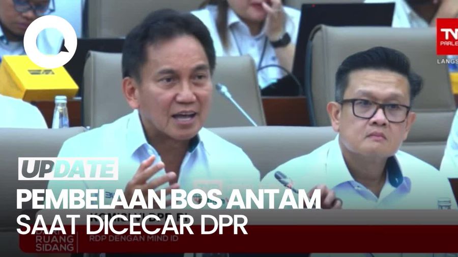 Bos Antam Dicecar DPR soal Heboh Pelabelan Ilegal Emas 109 Ton