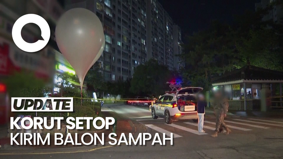 Korut Akan Setop Kirim Balon Isi Sampah ke Korsel, Tapi...