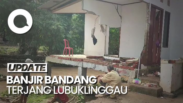 Puluhan Rumah Rusak Akibat Banjir Bandang di Lubuklinggau