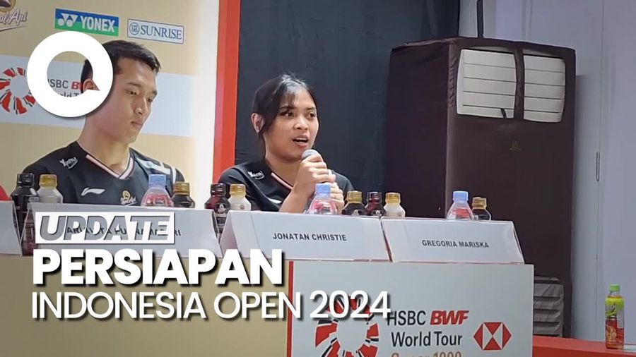 Melihat Persiapan Atlet Jelang Kapal Api Indonesia Open 2024