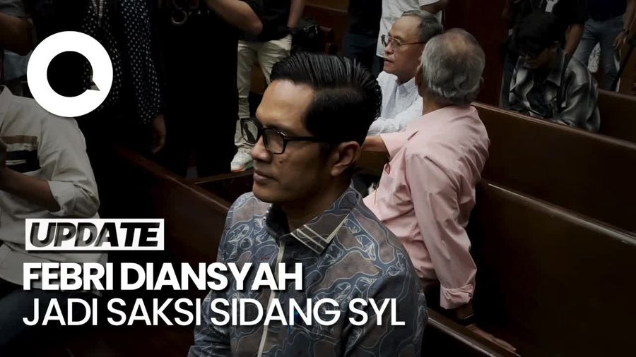 Febri Diansyah Hadir di Sidang SYL Sebagai Saksi