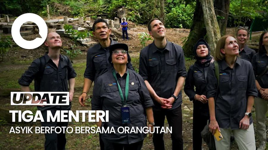 Perkuat Kerjasama RI-Norwegia, KLHK Ajak Menteri Iklim Norwegia Kunjungi Orangutan