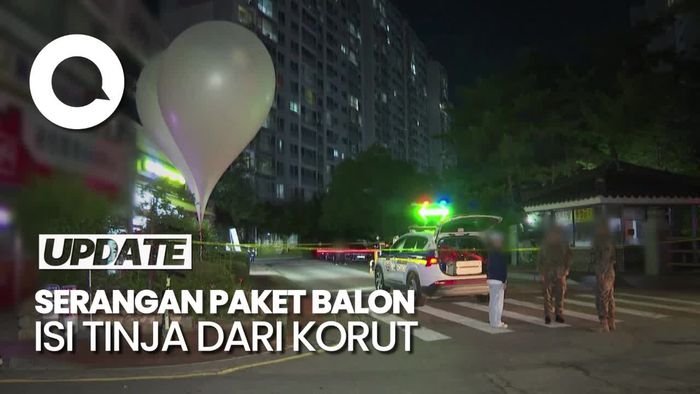 Korut Kembali Kirim 600 Paket Balon Isi Tinja-Sampah ke Korsel