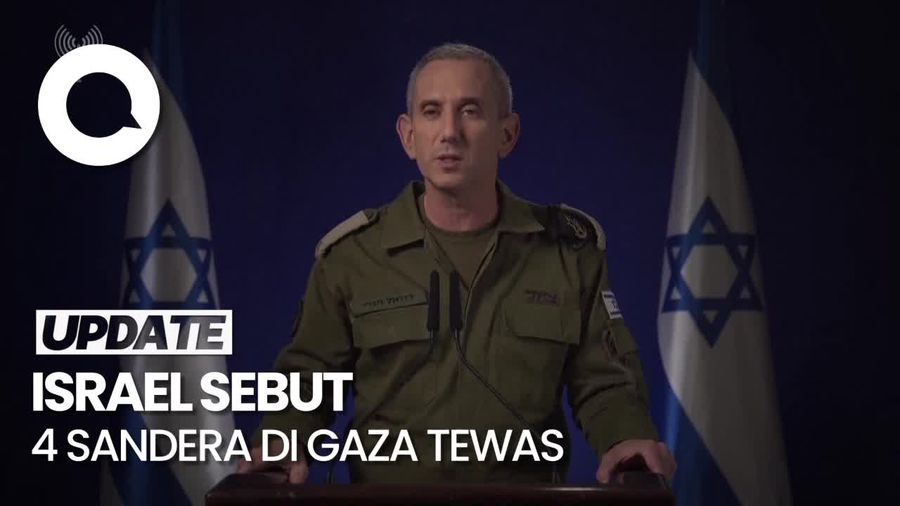 Israel Klaim 4 Sandera di Gaza Tewas Dibunuh
