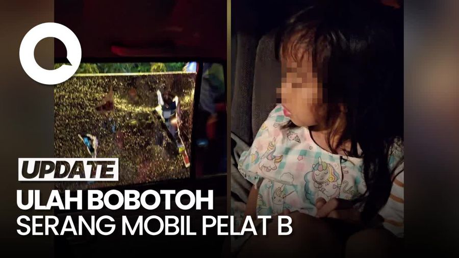 Viral Bobotoh Rusak Mobil Berpelat B Saat Ada Anak Kecil di Dalam
