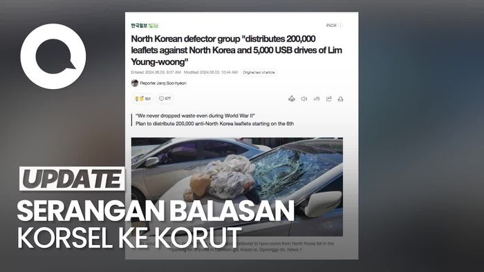 Balas Balon Tinja, Korsel Bakal Kirim USB Isi Drakor ke Korut