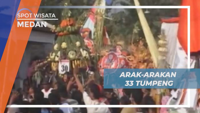Kemeriahan Kirab Budaya Arak-arakan 33 Tumpeng Hasil Bumi, Solo