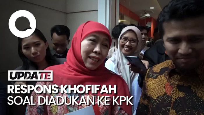 Respons Khofifah Diadukan ke KPK Terkait Dugaan Korupsi di Kemensos