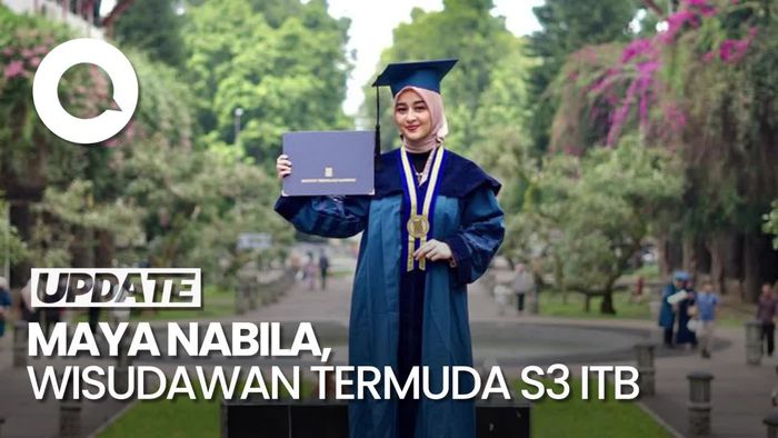 Cerita Maya Nabila Jadi Wisudawan S3 Termuda ITB, Lulus di Usia 24 Tahun