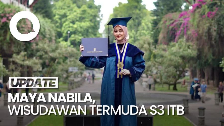 Cerita Maya Nabila Jadi Wisudawan S3 Termuda ITB, Lulus di Usia 24 Tahun