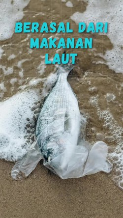 Indonesia Juara Konsumsi Mikroplastik