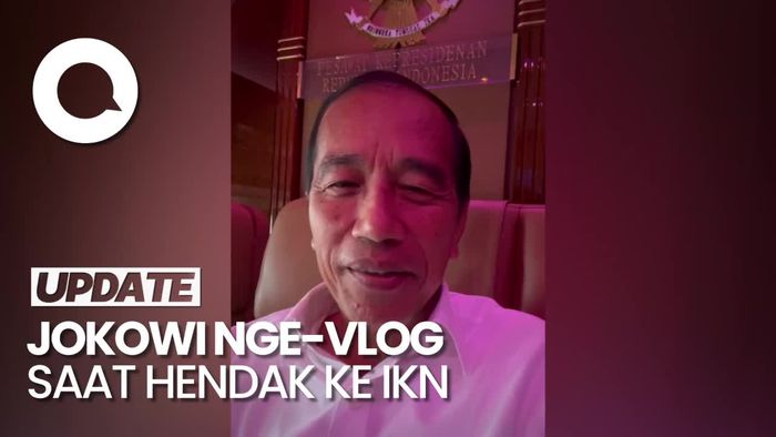 Jokowi Nge-vlog ke IKN: Tinjau Progres Pembangunan-Persiapan 17 Agustus