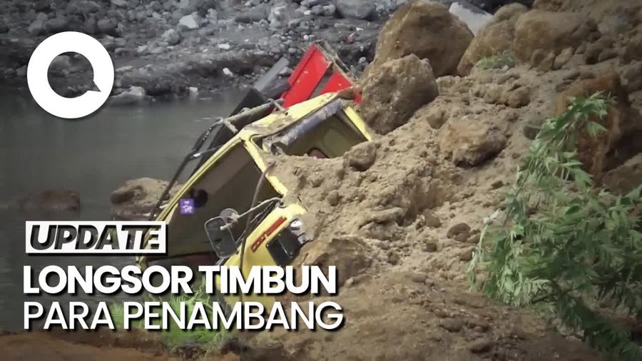 Kesaksian Korban Selamat saat Longsor Timbun Penambang Pasir di Lumajang