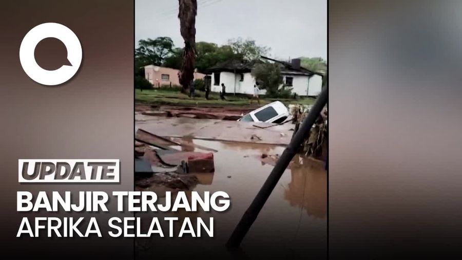 Potret Kerusakan Imbas Banjir di Afrika Selatan, 7 Orang Tewas