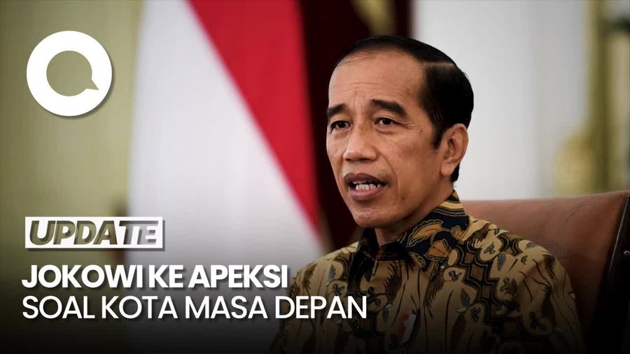 Jokowi Bicara Kota Masa Depan: Jangan Sampai Semakin Banyak Betonnya